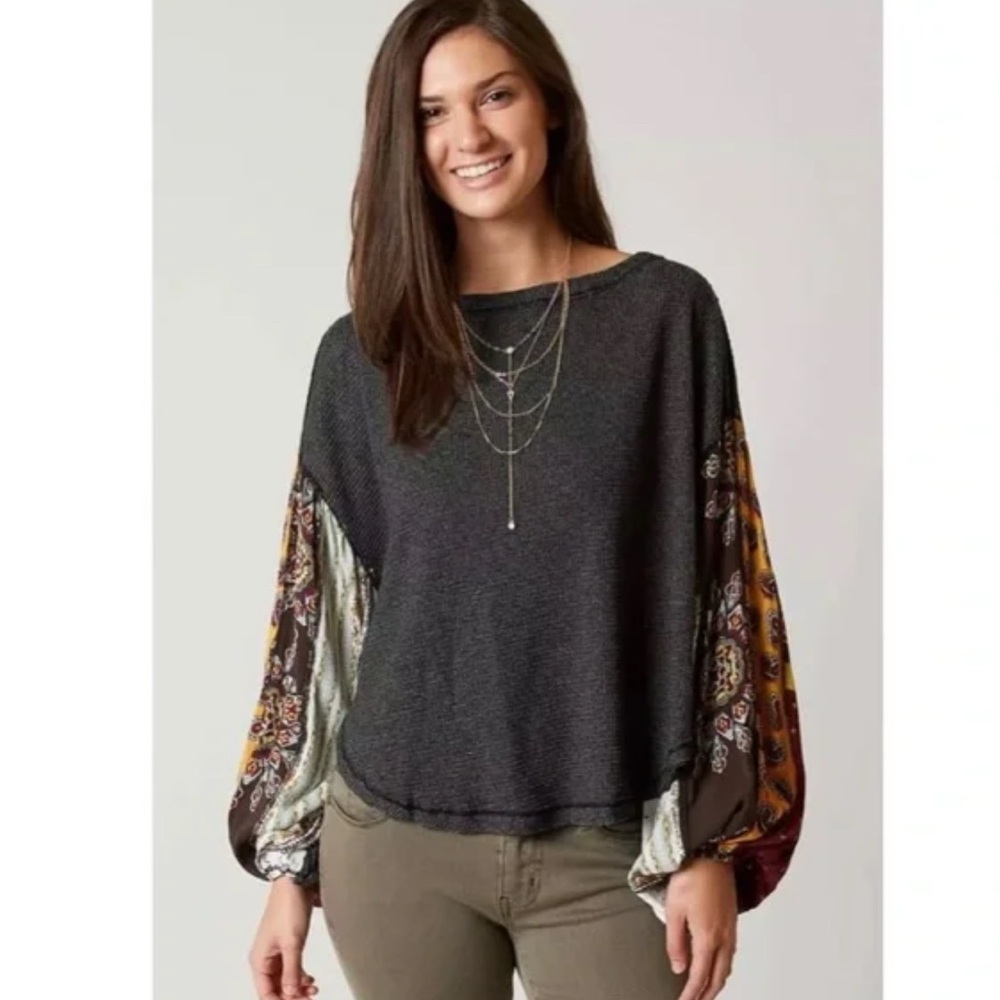 Free people oversized boho blossom floral size XS